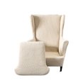 thumbnail image 1 of Transemion Refresh Look Of Wingback Chair Stylish And Practical Covers Made With Polyester Wing Chair Cover Beige, 1 of 6