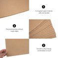 thumbnail image 4 of 20pcs Corrugated Cardboard Sheets Kids DIY Arts Crafts Corrugated Cardboard, 4 of 8