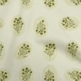 thumbnail image 1 of oneOone Viscose Chiffon Greenish Beige Fabric Block Sewing Material Print Fabric By The Yard 42 Inch Wide, 1 of 5