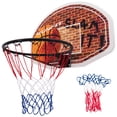 thumbnail image 1 of Gymax Wall Mounted Fan Backboard With Basketball Hoop and Rim Outdoor Indoor Sports, 1 of 8
