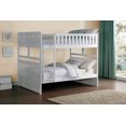 thumbnail image 3 of Topline Home Furnishings White Full over Full Bunk Bed, 3 of 3