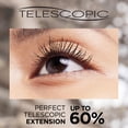 thumbnail image 4 of L'Oréal Paris Telescopic Mascara, Eyelash Lengthening Mascara, Unique Non-Clumping Formula, For Sensitive Eyes, Black, 8 ml, 4 of 9