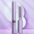 thumbnail image 3 of Pompotops Produits de Beauté en Liquidation, Cadeaux de Beauté pour Femmes, Lisseur de Cheveux Sans Fil Mini Recharge USB Portable Lisseur de Cheveux Lisseur Cheveux Raides Peigne à Cheveux, 3 of 3