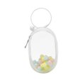 thumbnail image 3 of Bunblic Small Doll Storage Bag Clear Doll Display Bag, Dustproof Organizer, Zipper Closure, Mini Figure, Storage Case for Figure Doll White, 3 of 8
