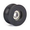 thumbnail image 4 of Groove Guide Pulley, U-Groove Pulley Wearable  Operation Practical With Lubrication Grease For Doors For Mechanical Equipment For Window, 4 of 8