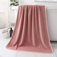 thumbnail image 1 of RXIRUCGD Velvet Bath Towel Microfiber Absorbent Grand Bath Towel Adult Beach Towel, 1 of 6
