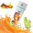 thumbnail image 2 of Portable Juicer USB Charging Mini Juicing Cup Rechargeable Fruit Juicer, Small Electric Juicer for Home Travel, Easy Clean 6‑Blade Press Juicer, Orange Lemon Citrus Juicer for Fresh Juice on The Go, 2 of 9