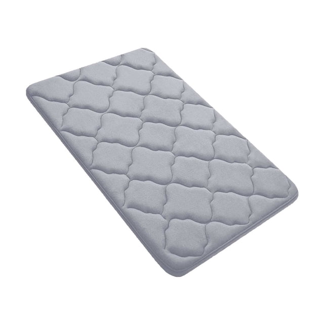 Birdeem Memory Foam Bath Mat Rug Ultra Soft Non Slip and Absorbent Bathroom Rug Machine Wash Dry Comfortable Thick Bath Rug Carpet for Bathroom Floor Tub and Shower