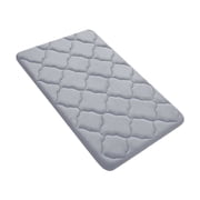 zanvin Bath Mats Memory Foam Bath Mat Rug Ultra Soft Non Slip and Absorbent Bathroom Rug Machine Wash Dry Comfortable Thick Bath Rug Carpet for Bathroom Floor Tub and Shower