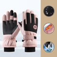 thumbnail image 4 of Winter Gloves Women Men Ski Gloves Thermal Warm Windproof Rainproof Cold Proof Ski Riding Warm Gloves Perfect for Cycling Running Hiking Freezer Work and Daily Activities, 4 of 4