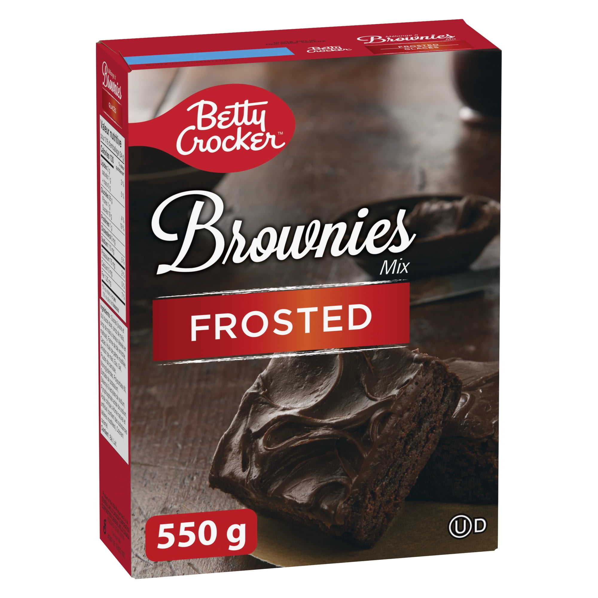 UPC 065633044715 product image for Betty Crocker Chocolate Brownies Baking Mix With Chocolate Frosting 550 G | upcitemdb.com