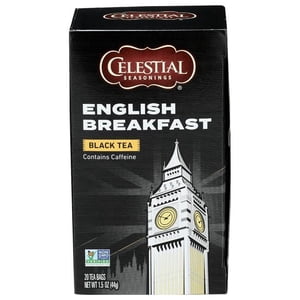 Celestial Seasonings KHRM00364796 Anglais Petit déjeuner thé noir - 20 sac