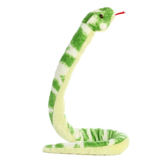 Aurora Stuffed Animals Snakes-Emerald Tree Boa 50"