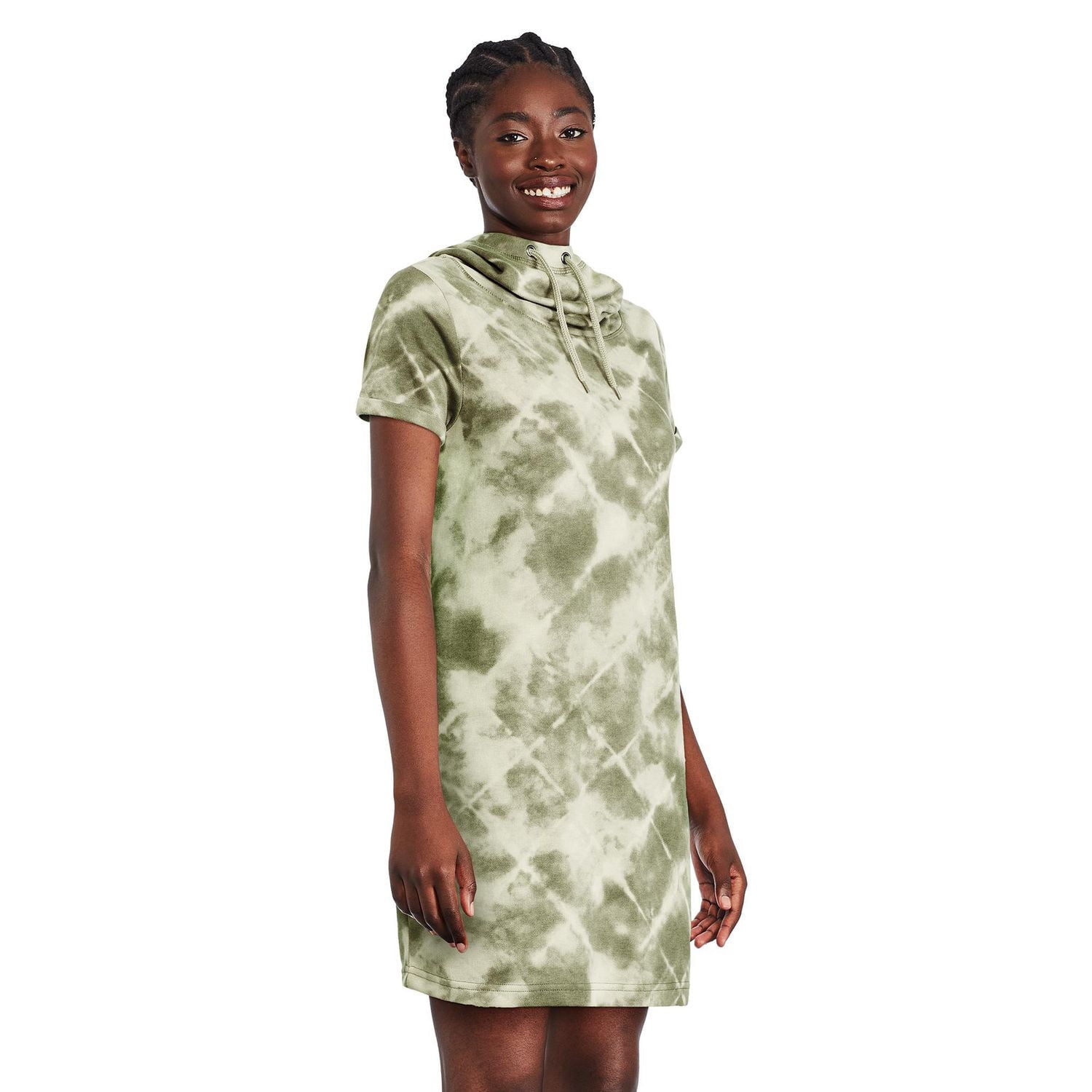 George Women's Printed Hooded Dress