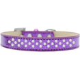 thumbnail image 1 of Sprinkles Ice Cream Dog Collar Pearls Size 16 Purple, 1 of 1