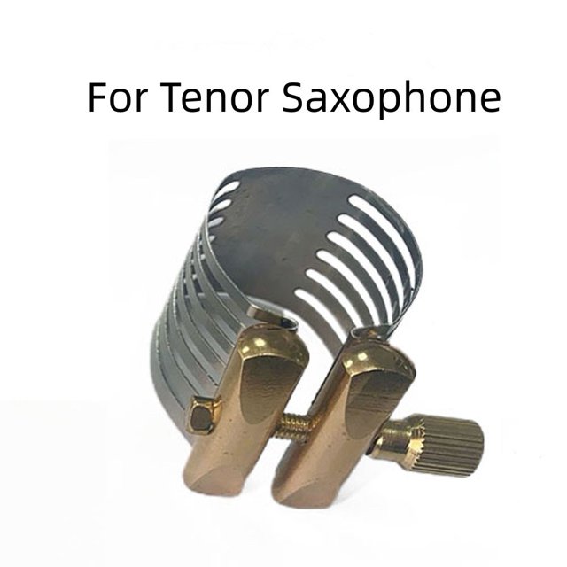 Bgsha Saxophone Ligature Metal Clip Fastener For Soprano Alto Tenor Saxophone