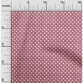thumbnail image 2 of oneOone Cotton Poplin Magenta Fabric Houndstooth Sewing Craft Projects Fabric Prints By Yard 56 Inch Wide, 2 of 4