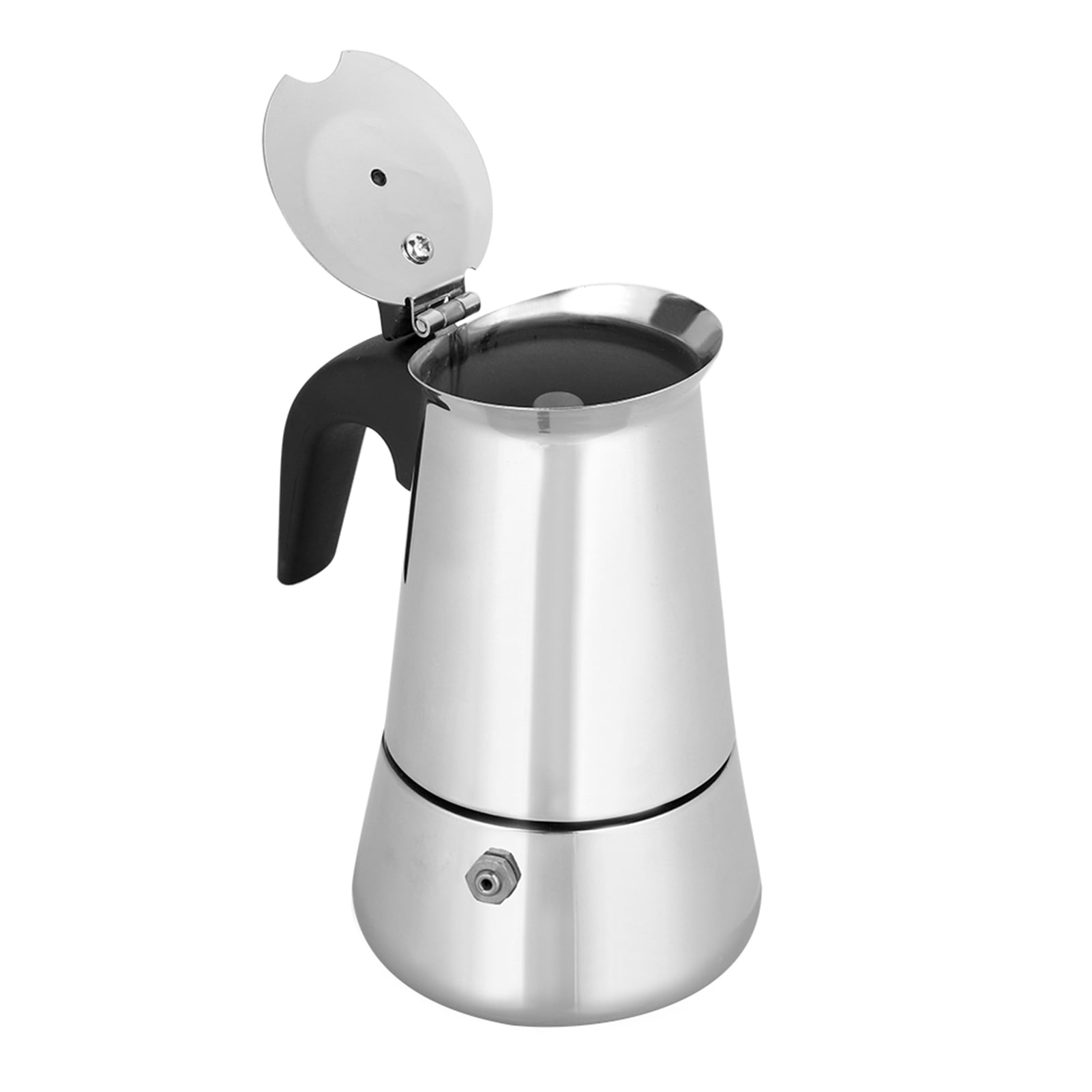 Stainless Steel Maker Coffee Pot 2 Cup Portable Machines