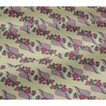 thumbnail image 5 of oneOone Viscose Jersey Fabric Leaves Block Fabric Prints By Yard 60 Inch Wide, 5 of 5
