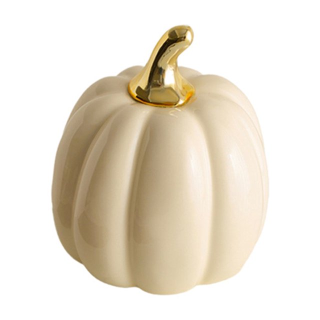SUNSIOM Ceramic Pumpkins Artificial Pumpkins Decorative Pumpkins Modern Table Centerpieces for Home