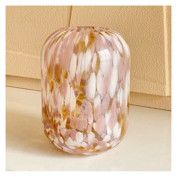 Heart Lovely Warm Dot Glass Flower Set Flower Arrangement Table Decoration