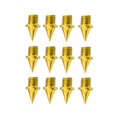thumbnail image 4 of koolsoo 12 Pièces Pointes de Remplacement pour Chaussures de Piste pour Sprint Court Sports Gold, 4 of 9