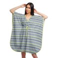 thumbnail image 1 of Moomaya Robe Courte de Caftan de Plage, Robe de Couverture Imprimée, Kaftan pour Femmes, Tenue de Plage, Couverture, 1 of 4