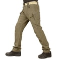 thumbnail image 2 of Agiferg Pantalon Imperméable Coupe-Vent de Randonnée en Plein Air avec Doublure en Peluche pour Chaleur, 2 of 3