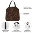 thumbnail image 4 of Easygdp Autumn Brown Plants for Lunch Bag for Work Large Lnsulated Lunch Bag,Leakproof Lunch Box, 4 of 8