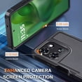 thumbnail image 3 of [PST] Motorola Moto g 5G 2025 2026 Étui Rigide, Double Couche Robuste Armure en Caoutchouc Pare-Chocs Étui Rigide, 3 of 5