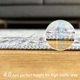 thumbnail image 3 of JV Home Tapis Napoli Gris 2'x3'3 Pouces Tapis Lavable Antidérapant, 3 of 6