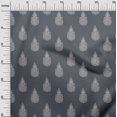 thumbnail image 2 of oneOone Polyester Lycra Fabric Paisley Block Print Fabric By The Yard 56 Inch Wide, 2 of 4