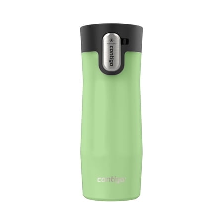 Contigo West Loop 3.0 Stainless Steel Travel Mug with Tea-Bag Hook & Spill-Proof Lid, Vacuum-Insulated Reusable Cup Coffee and Tea, 16 oz (473 mL), C
