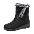 thumbnail image 1 of Bottes de Neige pour Femmes Bottes de Neige à la Mode Randonnée Neige Femmes Hiver Compensées Confortables Fermeture Éclair Bottes de Neige pour Femmes3w Bottes de Neige pour Femmes Bottes Mi-Hautes pour Hommes Femmes Neige Femmes Hiver Neige Courtes et, 1 of 9