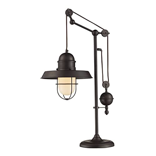 ElkGroup International 65072-1 Farmhouse Table Lamp in Oiled Bronze