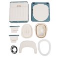 thumbnail image 2 of Commode de Chevet Mobile, Base Stable Scellée contre les Odeurs, Forte Capacité de Charge, Toilette Portable pour Adultes pour Activités Extérieures, 2 of 7