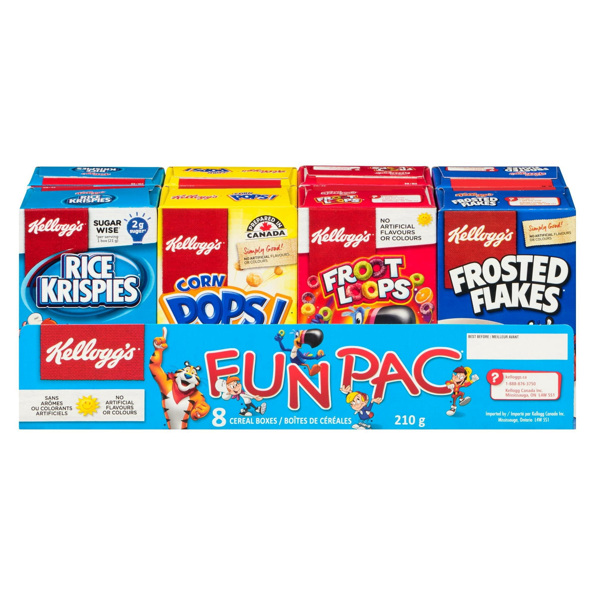 Kellogg's Cereal Boxes Fun Pack 210 g