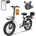 thumbnail image 1 of Gyrocopters iCaddy Foldable Electric Bike | UL 2849 | 15.6AH Battery | Up to 125 km PAS Range | Speed Up to 40 km/h | Cushioned Seat & Backrest | Front Basket | Foldable E bike, 1 of 9