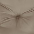 thumbnail image 5 of vidaXL Pallet Cushions 3 pcs Taupe Fabric, 5 of 5