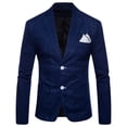 thumbnail image 1 of Birdeem Blazer for Men Mens Fashionable Casual Solid Color Single Rows Two Button Suit Jacket, 1 of 1