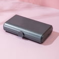 thumbnail image 4 of KTTECTOA Makeup Box with Mirror Accessory Storage Box Portable Travel Cosmetics 2 Layer Folding Storage Bag Compact and Portable Suitable for Student Clearance Dorm Room Essential Canada Days, 4 of 6