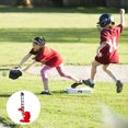 thumbnail image 1 of OUNONA 1 Ensemble de Lanceurs de Baseball avec Entraînement à la Coordination Jeu Extérieur et Intérieur pour Enfants Rouge ABS, 1 of 7