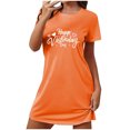 thumbnail image 1 of Amzcrzy Pyjamas pour Femmes Mode Imprimé Cœur Valentines Day Robe Décontractée Confortable à Manches Courtes Chemises de Nuit pour Femmes Valentines Day Cadeaux, 1 of 5