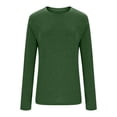 thumbnail image 4 of Yuyuzo Chandails à Manches Longues pour Femmes, Couche de Base Thermique Légère, T-Shirts à Col Rond, Hauts Chauds et Confortables avec Chaussettes, 4 of 7