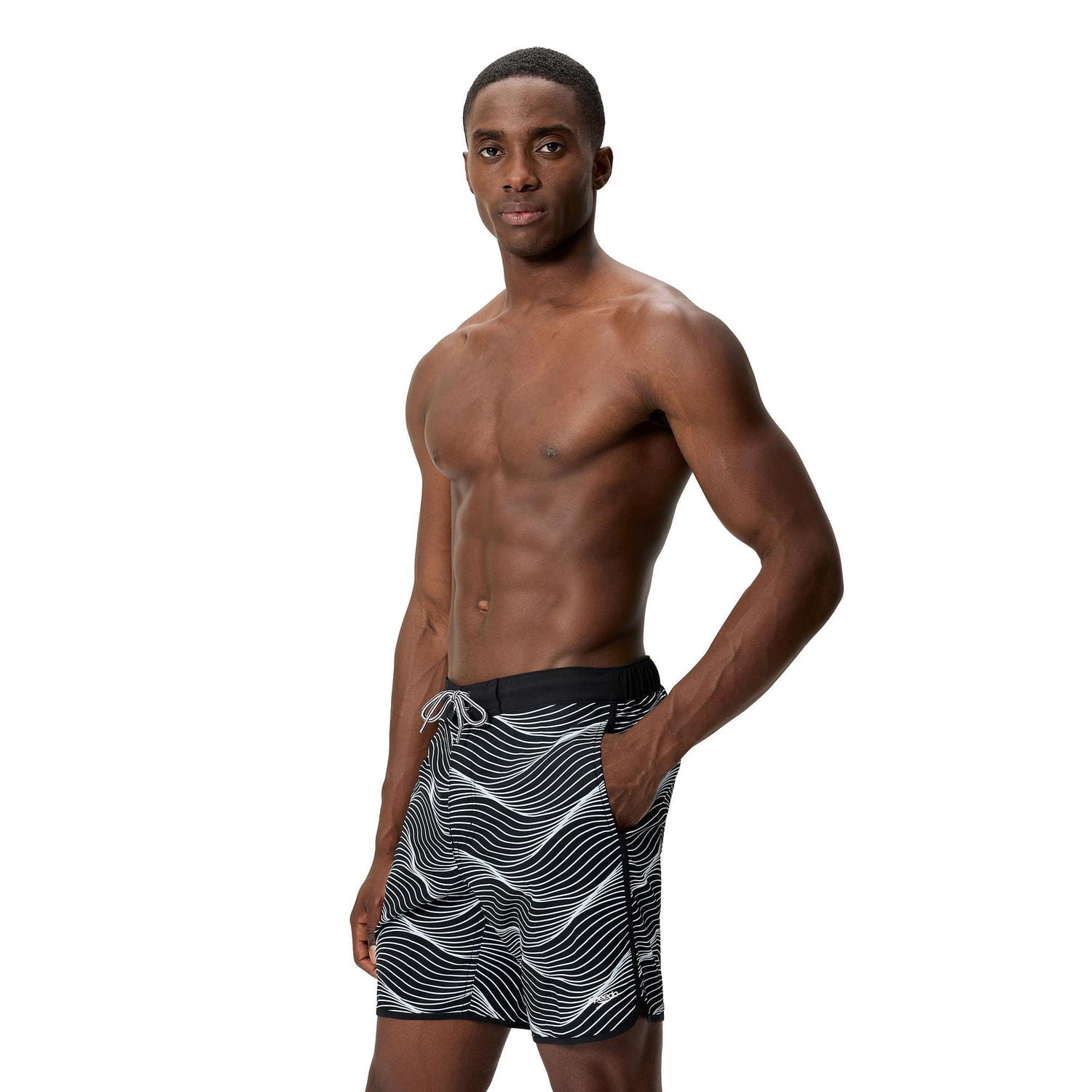Short de planche 18 po imprimé « Island Swell » Speedo pour hommes