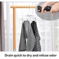 thumbnail image 4 of Exfoliating Shower Towel, 2026 New Shower Towel, Rip-Resistant Exfoliating Washcloth, Long Washcloth Back Body Scrubber for Men & Women, Machine Washable & Quick-Dry (4pcs-A),3, 4 of 7