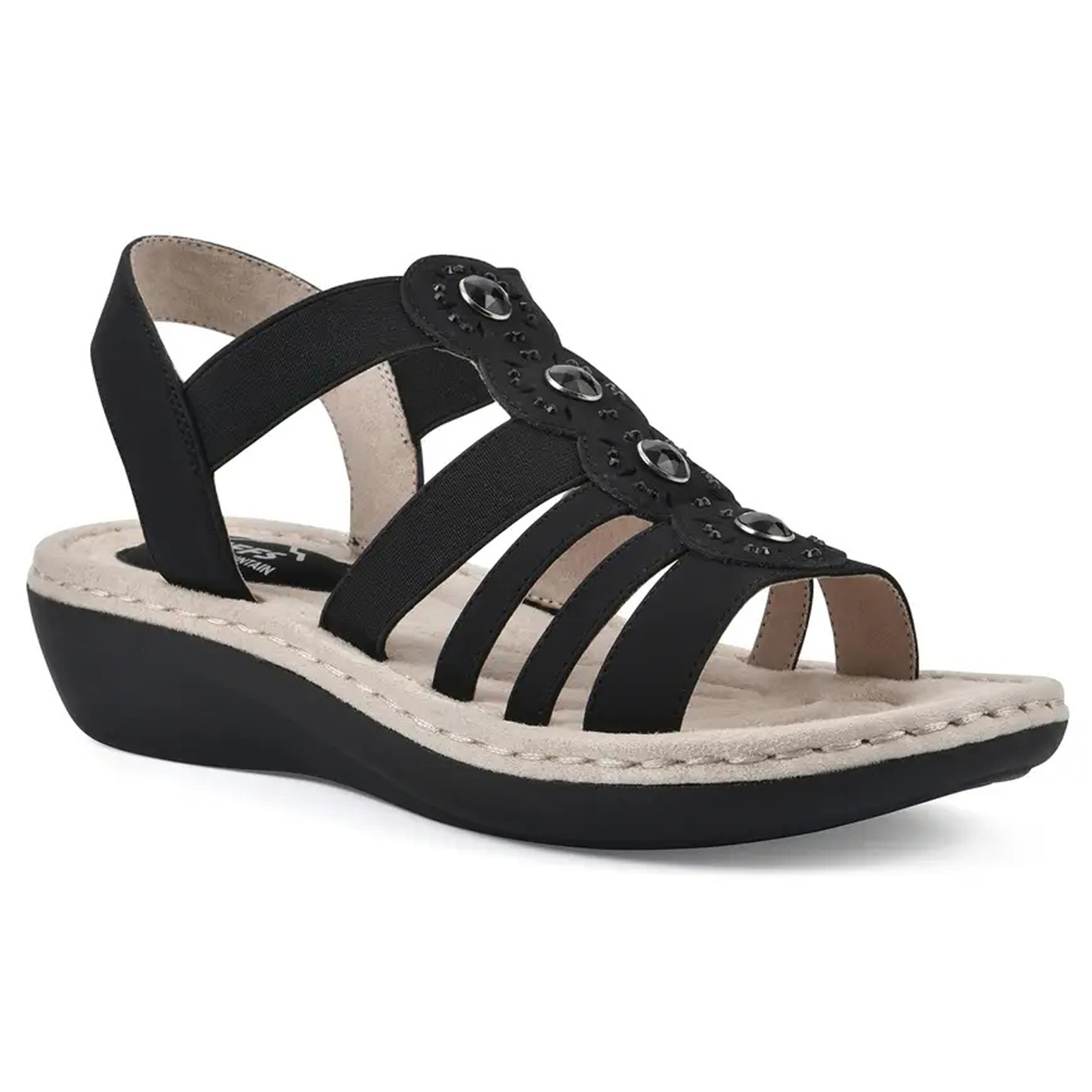 White Mountain Camryn Wedge Sandal