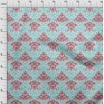 thumbnail image 3 of oneOone Tissu Popeline de Coton Imprimé Ikat Tourbillon & Paisley BTY 56 Pouces de Large, 3 of 4