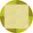 thumbnail image 1 of Ahgly Company Tapis d'Intérieur Ronds Transitionnels Bruns Lavables à la Machine, 4 Pieds Rond, 1 of 7