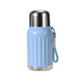 thumbnail image 1 of Btomtd Portable Mug Coffee Mug Stainless Steel Lining Extra Long Insulation Hot Cold Water Bottle, Blue, 1 of 6